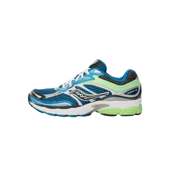 Baskets Saucony Omni 9 Blue/Lime