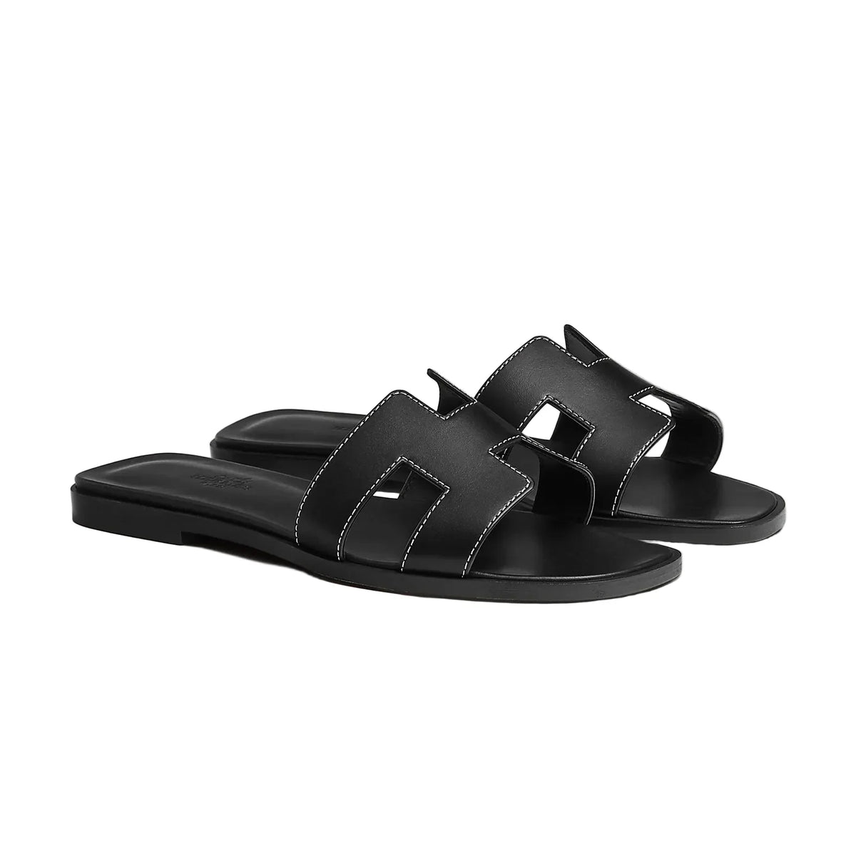 Claquettes Hermès Noires