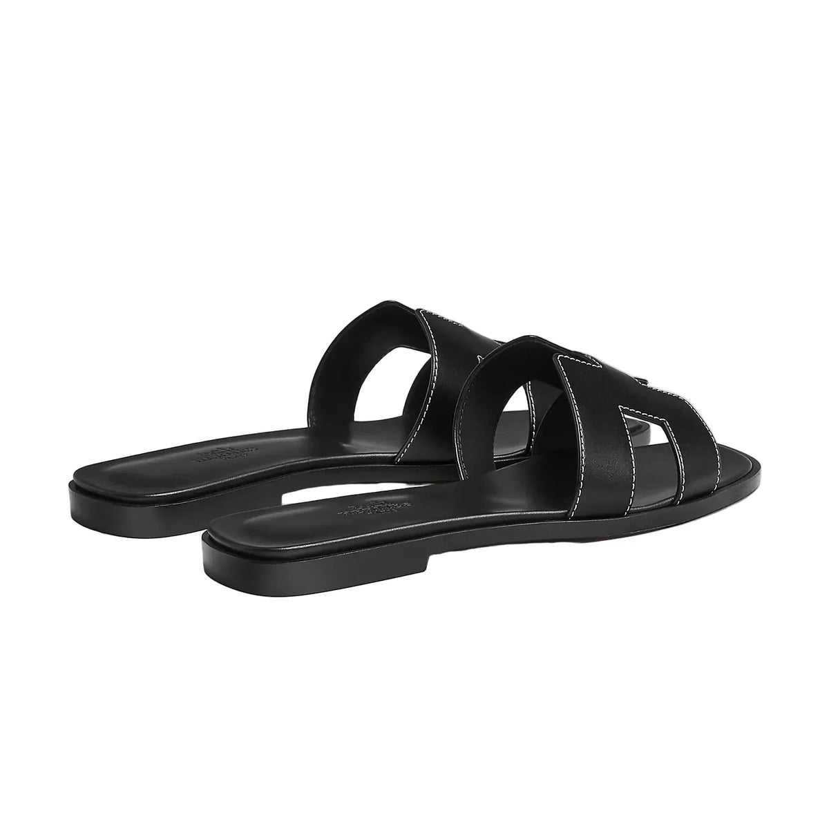 Claquettes Hermès Noires